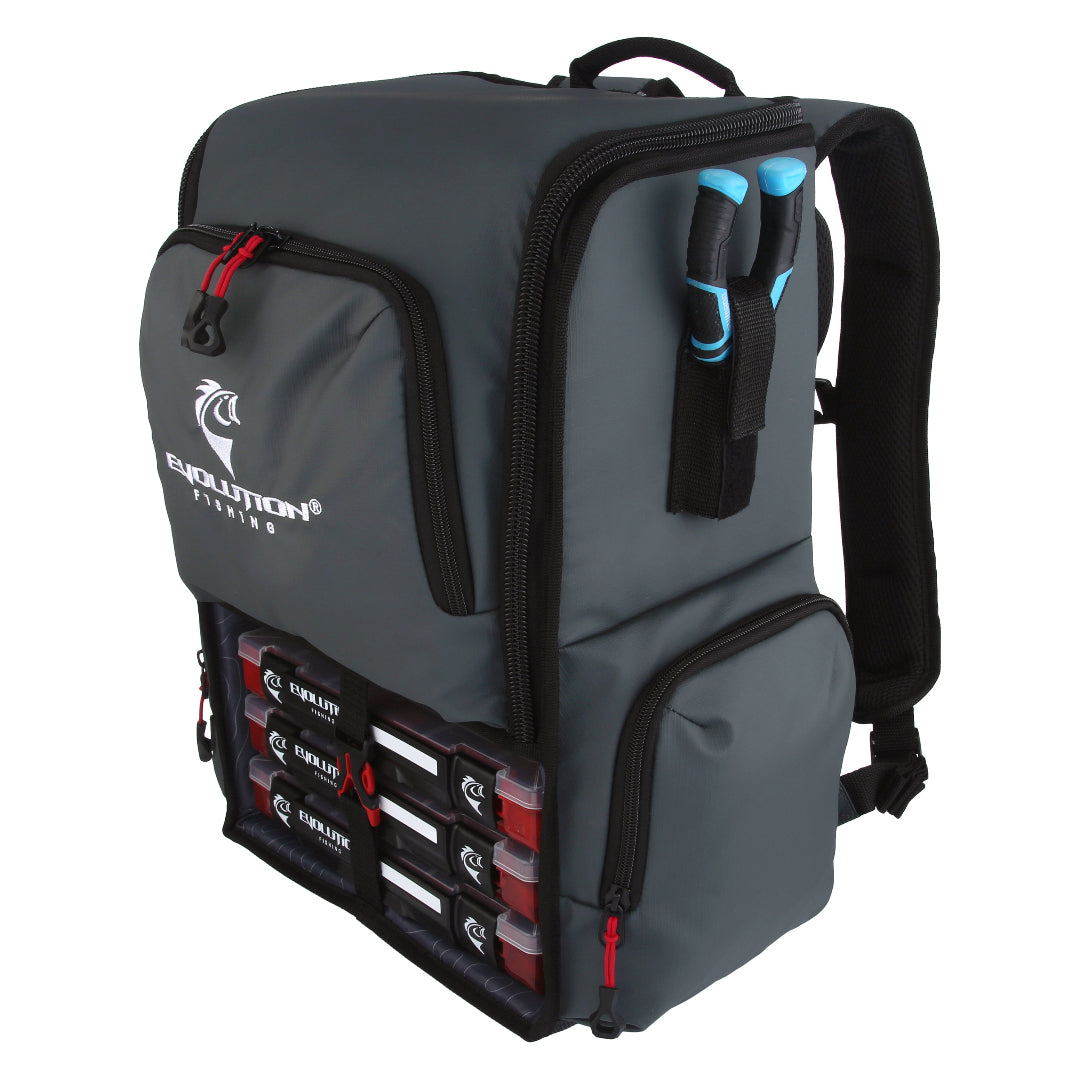 Evolution Fishing Largemouth 3.0 Tackle Backpack