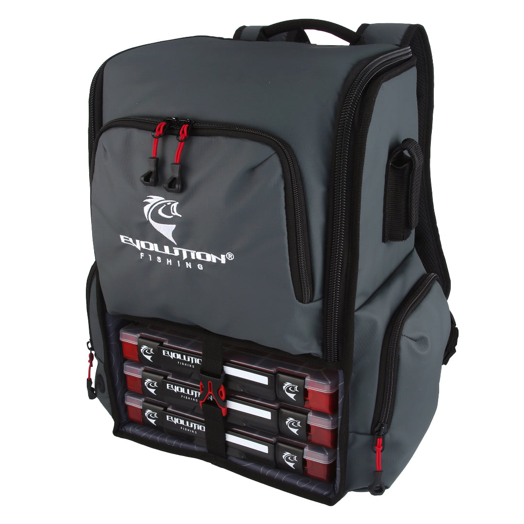 Evolution Fishing Largemouth 3.0 Tackle Backpack