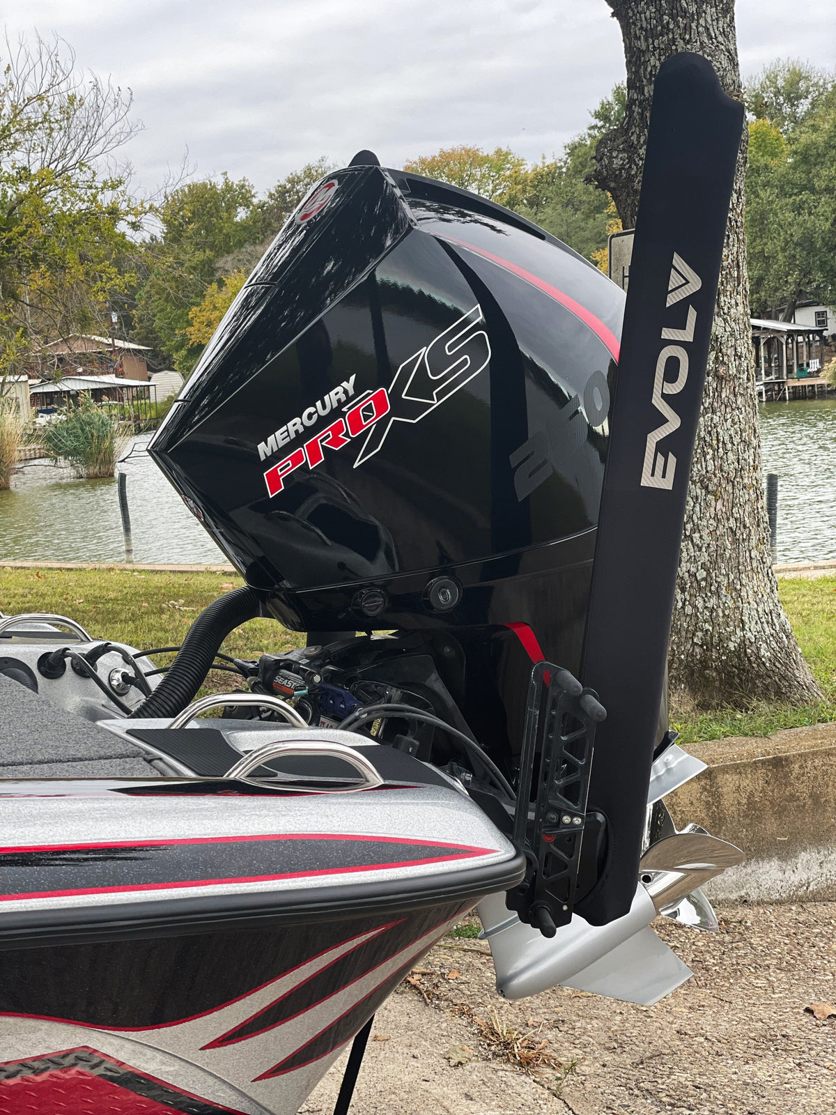 Power Pole Covers EVOLV Neoprene Power Pole Travel Cover – Single EVOLV Neoprene Power Pole Cover – Pescador Fishing Supply