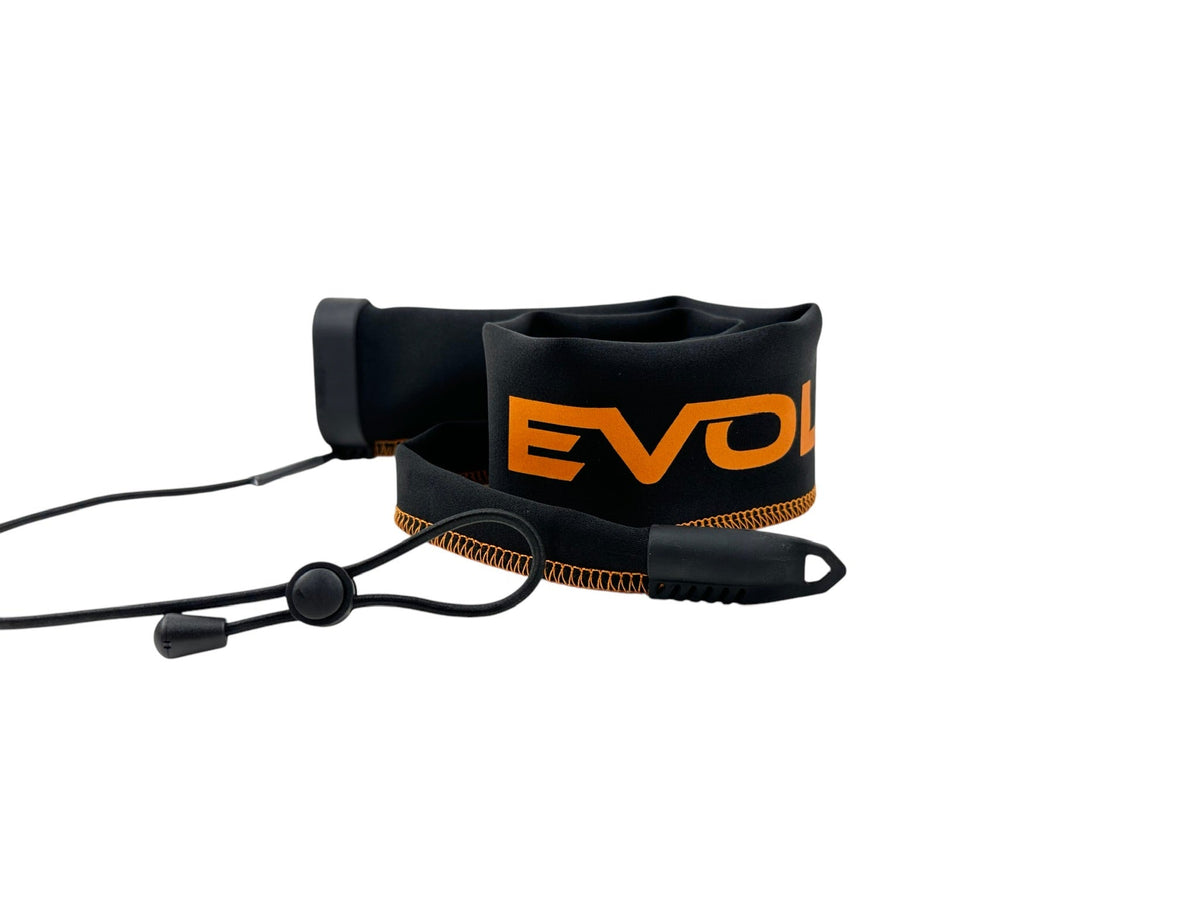 Rod Socks EVOLV Tournament Spinning Rod Sleeve – Neoprene Shorty / Neon Orange / #2 Collar (Standard Size) EVOLV Tournament Spinning Rod Sleeve – Pescador Fishing Supply