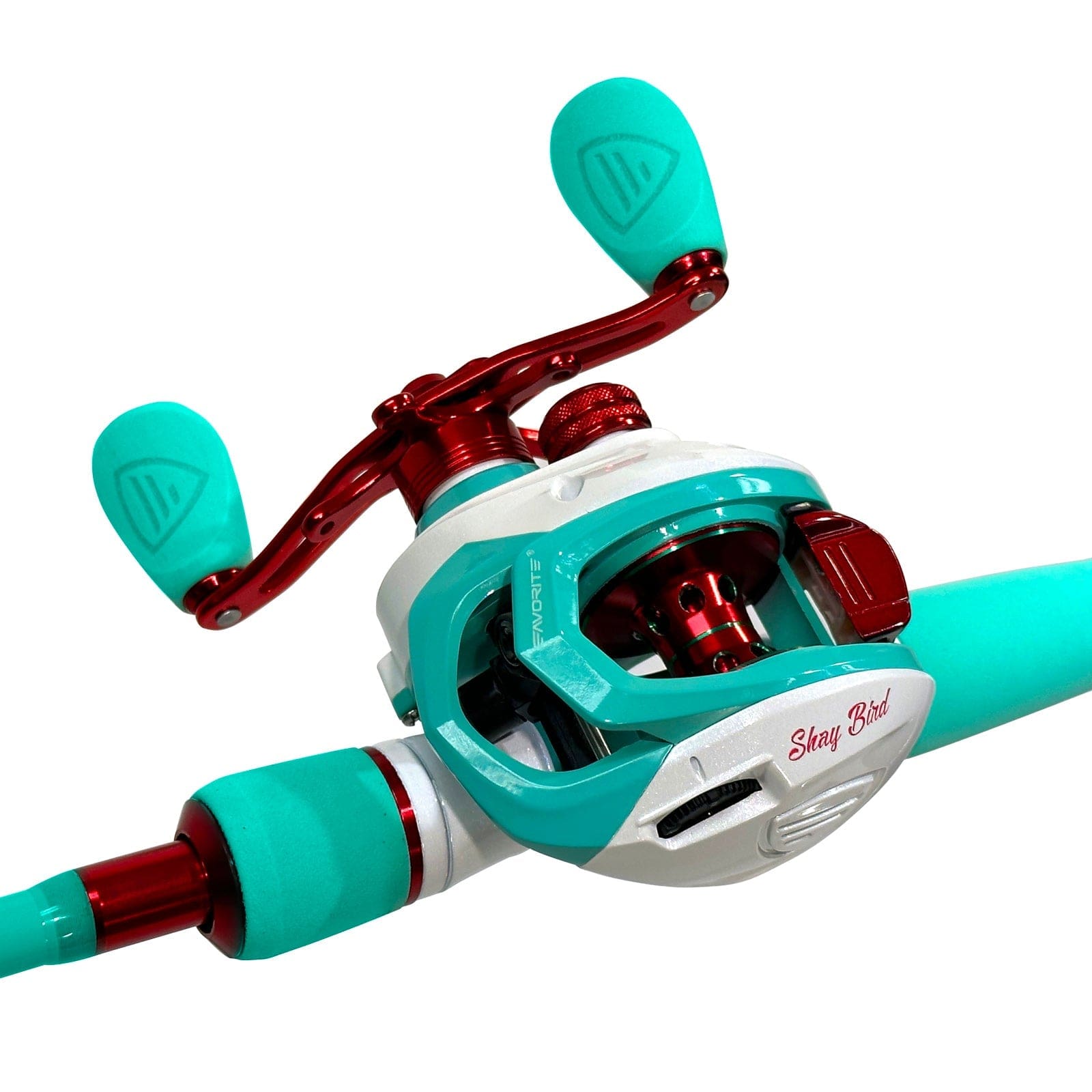 Casting Combo Favorite Fishing Shay Bird Casting Combo 7'2" Medium / Left Favorite Fishing Shay Bird Casting Combo – Pescador Fishing Supply