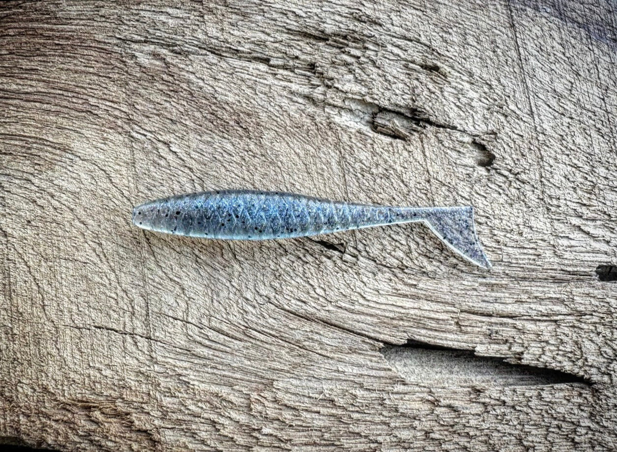 Soft Plastics Fish or Die Bait Co. Dagger XL 4.75" Finesse Minnow Bayonet (Grey Shiner) Fish or Die Dagger XL Finesse Minnow – Pescador Fishing Supply