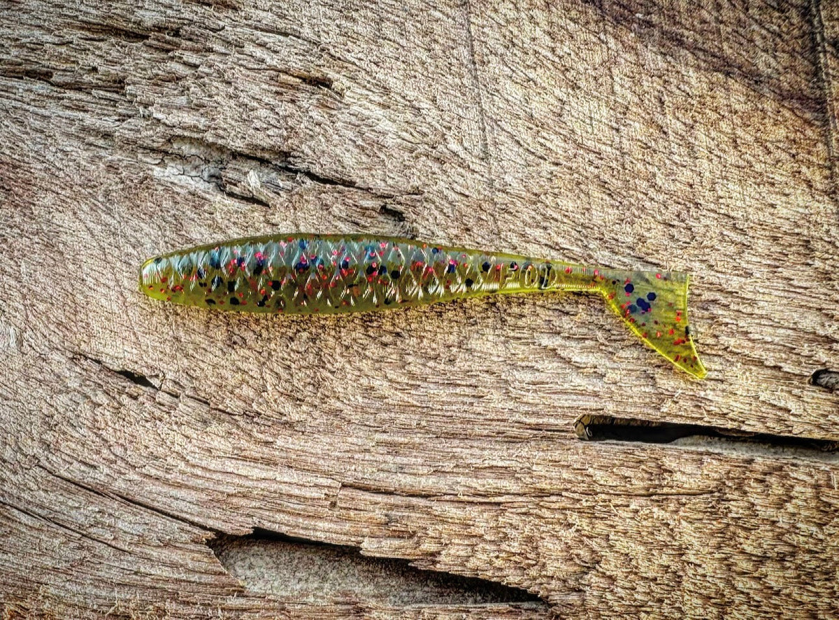 Soft Plastics Fish or Die Bait Co. Dagger XL 4.75" Finesse Minnow Liberty Tree (Watermelon w/ Red Flake) Fish or Die Dagger XL Finesse Minnow – Pescador Fishing Supply