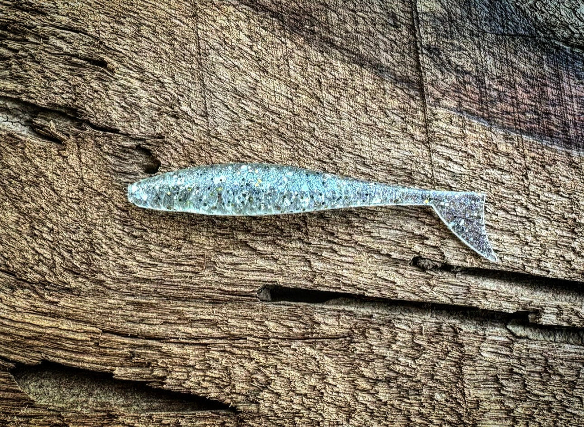 Soft Plastics Fish or Die Bait Co. Dagger XL 4.75" Finesse Minnow Swampfox (Silver Shiner) Fish or Die Dagger XL Finesse Minnow – Pescador Fishing Supply