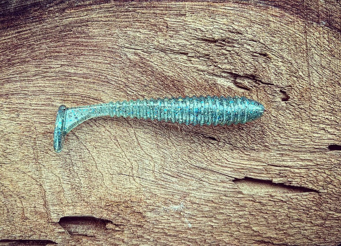 Soft Plastics Fish or Die Bait Co. Minutemen 3.5" Ribbed Swimbait Ol’ 6 Star (Alewife) Fish or Die Bait Co. Minutemen 3.5" Swimbait – Pescador Fishing Supply