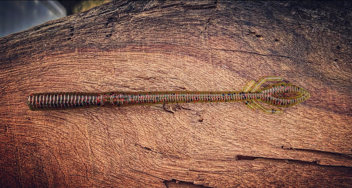 Soft Plastics Fish or Die Bait Co. Musket 6.25" Floating Trick Worm Liberty Tree  (Watermelon w/ Red Flake) Fish or Die Bait Co. Musket 6.25" Worm – Pescador Fishing Supply