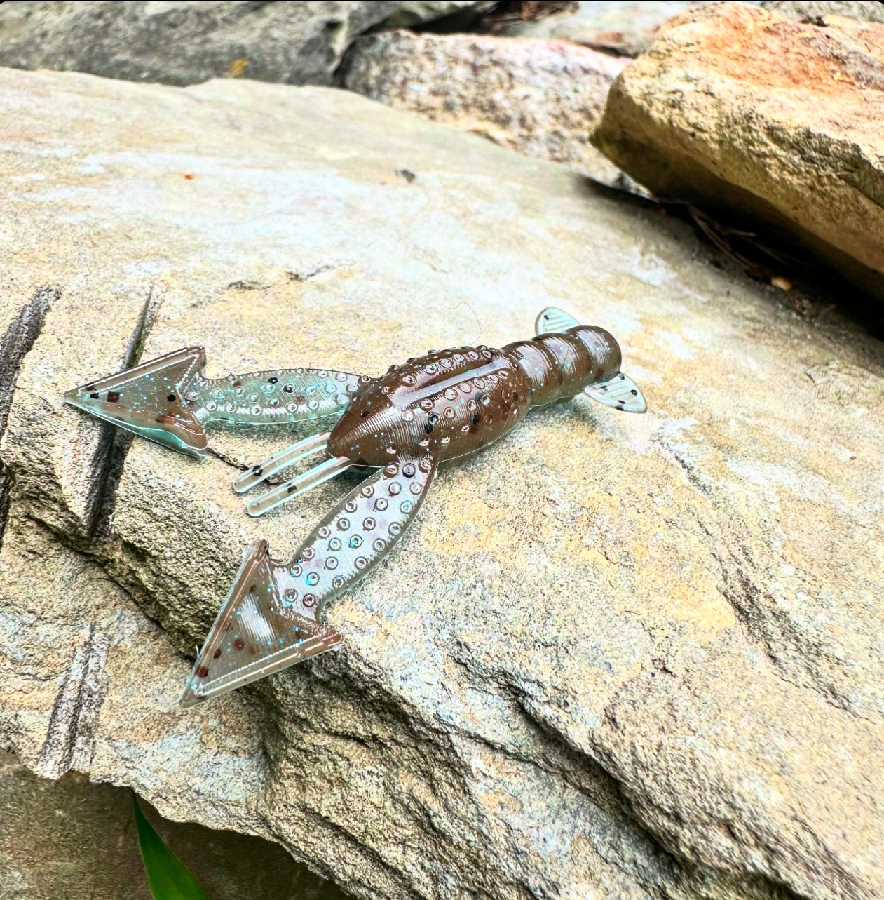 Soft Plastics Fish or Die Bait Co. Patriot Floating-Claw Craw Defiant (Blue Craw) Fish or Die Patriot Floating-Claw Craw – Pescador Fishing Supply