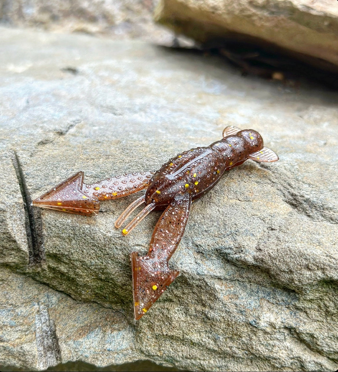 Soft Plastics Fish or Die Bait Co. Patriot Floating-Claw Craw Defiant (Blue Craw) Fish or Die Patriot Floating-Claw Craw – Pescador Fishing Supply