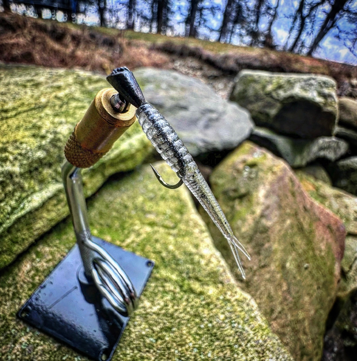 Soft Plastics Fish or Die Bait Co. The Culper 1.25" Micro Grub (Trout/Crappie) Bayonet (Gray Shiner) Fish or Die Bait Co. The Culper 1.25" Micro Grub – Pescador Fishing Supply