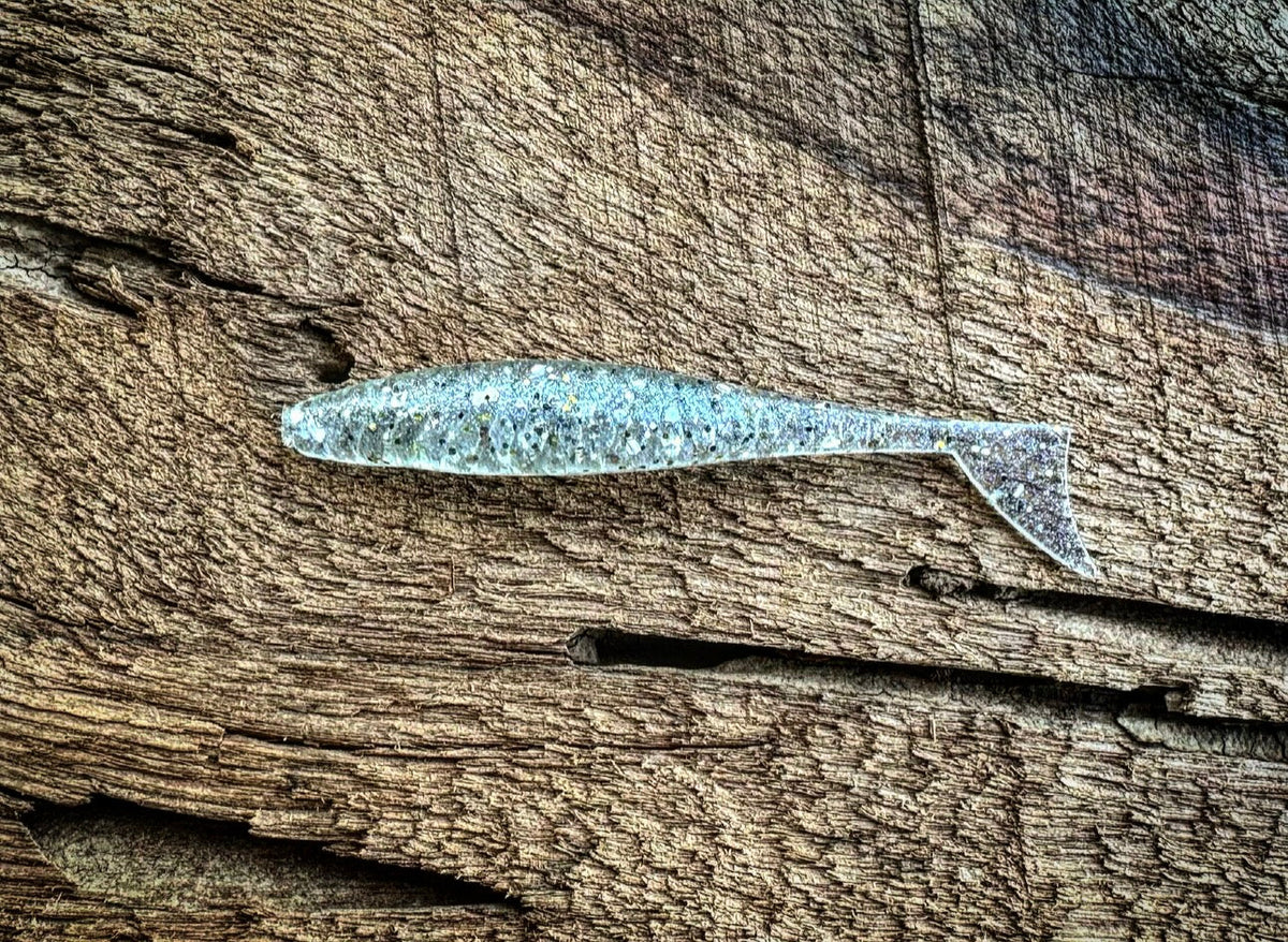 Soft Plastics Fish or Die Bait Co. The Dagger Finesse Minnow 2.5” / Swampfox (Silver Shiner) Fish or Die The Dagger – Finesse Minnow – Pescador Fishing Supply