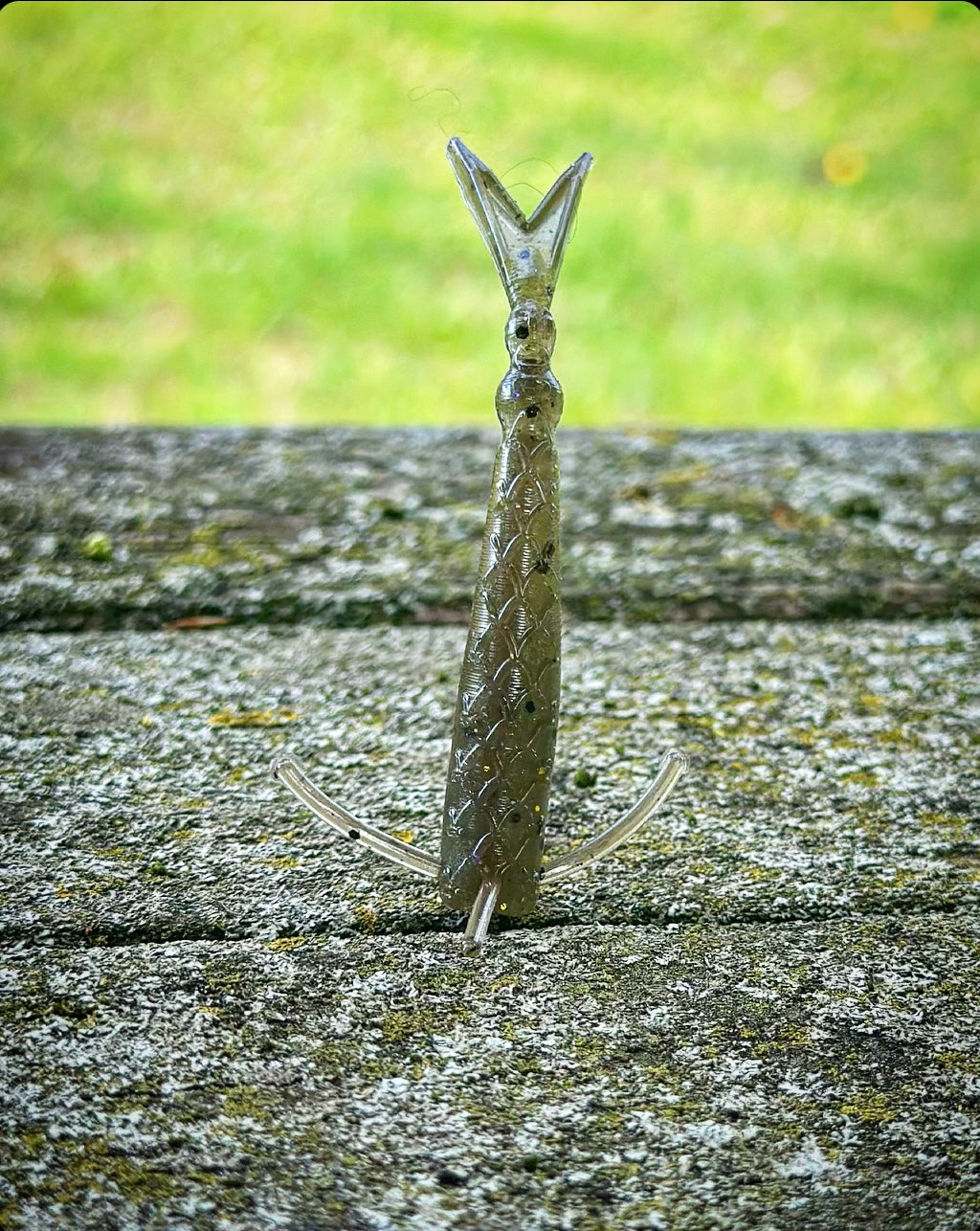 Soft Plastics Fish or Die Bait Co. The Sharpshooter Drop Shot Finesse Minnow Tecumseh (SB Goby) The Sharpshooter Drop Shot Minnow – Pescador Fishing Supply