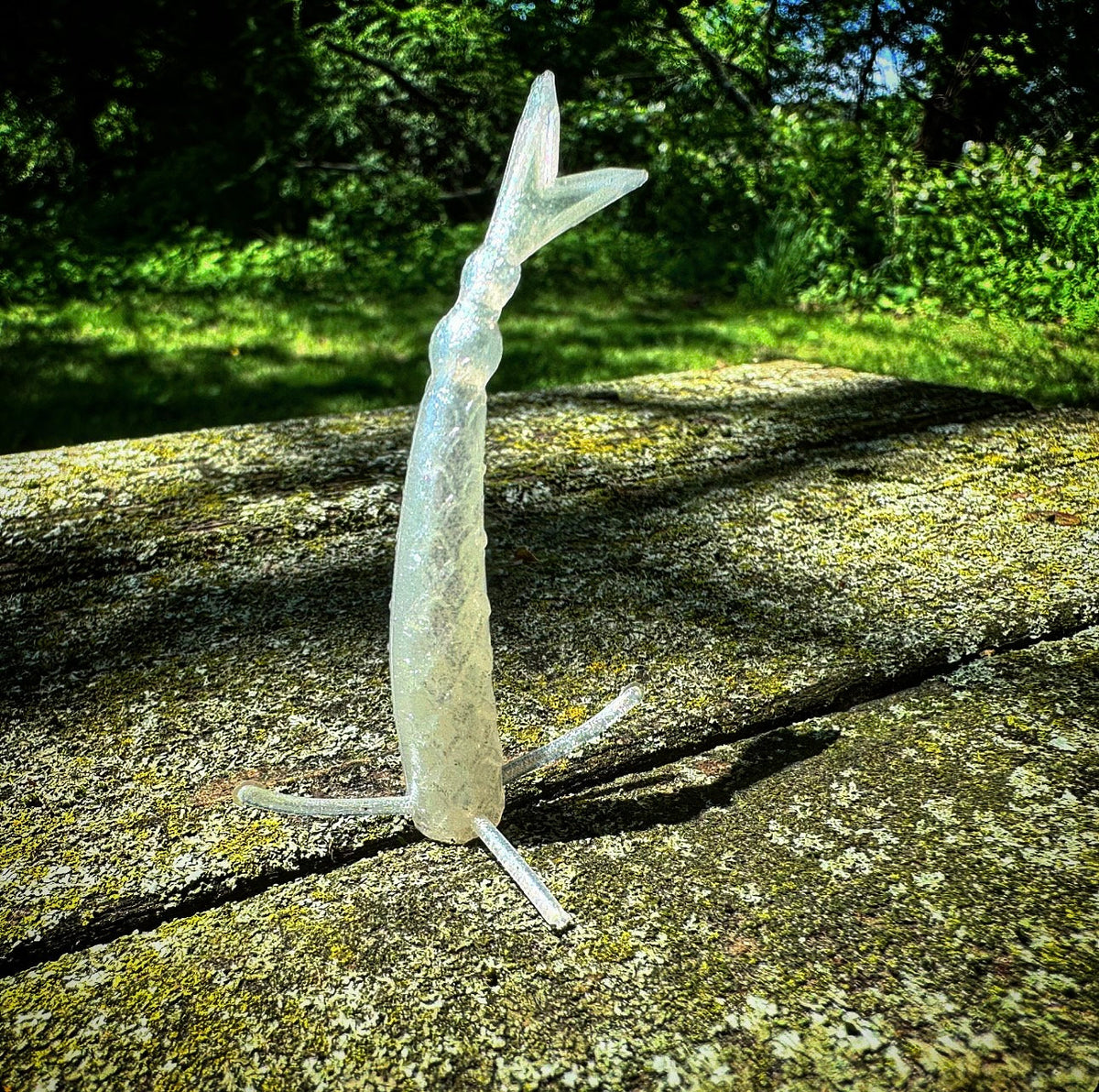 Soft Plastics Fish or Die Bait Co. The Sharpshooter Drop Shot Finesse Minnow Independence (Pearl) The Sharpshooter Drop Shot Minnow – Pescador Fishing Supply