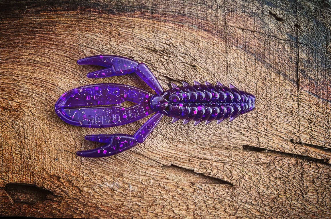 Soft Plastics Fish or Die Bait Co. The Sherman Crawfish / Creature Hybrid Agent 355 (Morning Dawn) / 3” Fish or Die The Sherman – Creature/Craw Bait – Pescador Fishing Supply