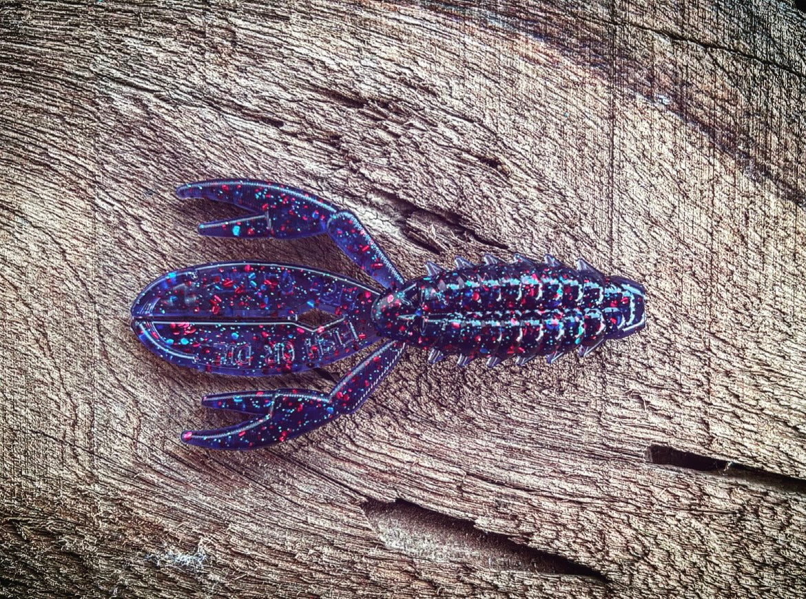 Soft Plastics Fish or Die Bait Co. The Sherman Crawfish / Creature Hybrid Philadelphia (Junebug Red) / 3” Fish or Die The Sherman – Creature/Craw Bait – Pescador Fishing Supply