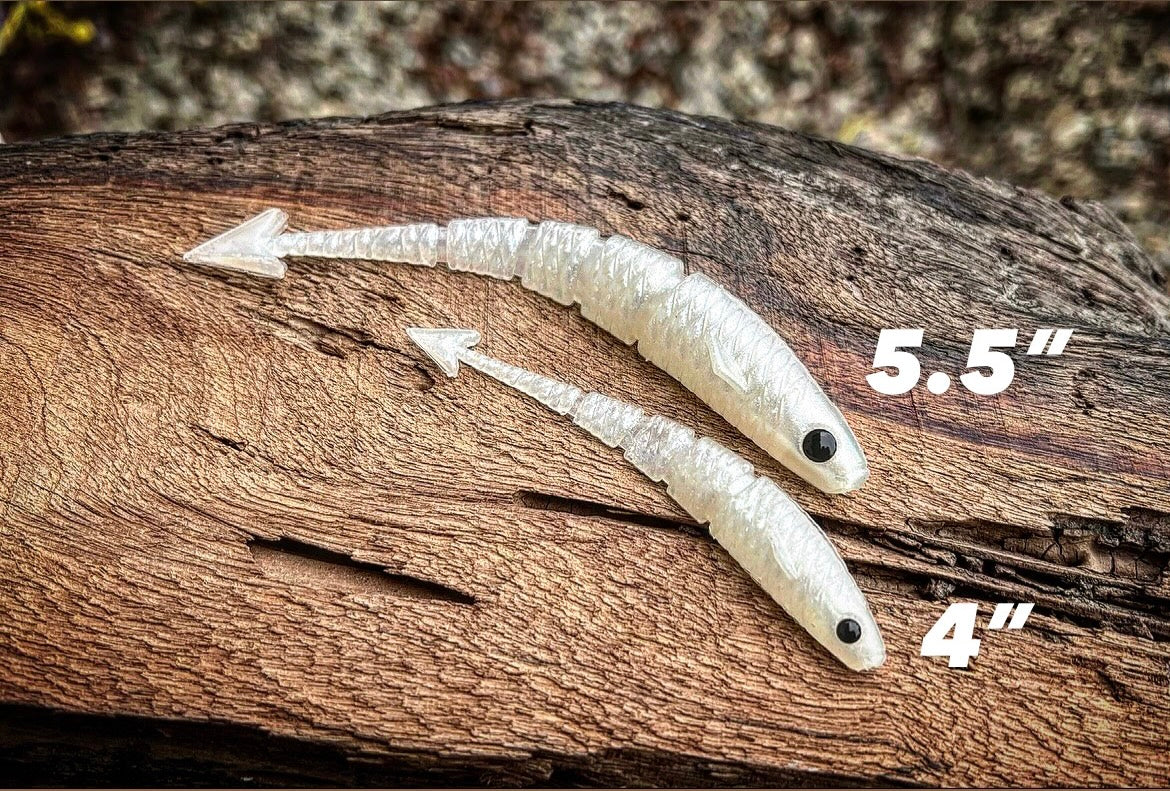 Soft Plastics Fish or Die Bait Co. Warbird Fluke-Style Soft Jerkbait 4” / Independence (Pearl) Fish or Die Warbird – Fluke-Style Jerkbait – Pescador Fishing Supply