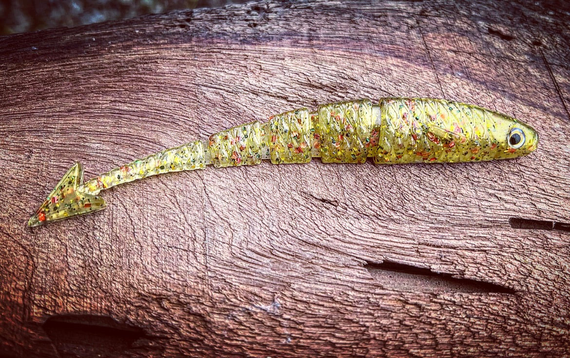 Soft Plastics Fish or Die Bait Co. Warbird Fluke-Style Soft Jerkbait 5.5” / American Caesar (Perch) Fish or Die Warbird – Fluke-Style Jerkbait – Pescador Fishing Supply