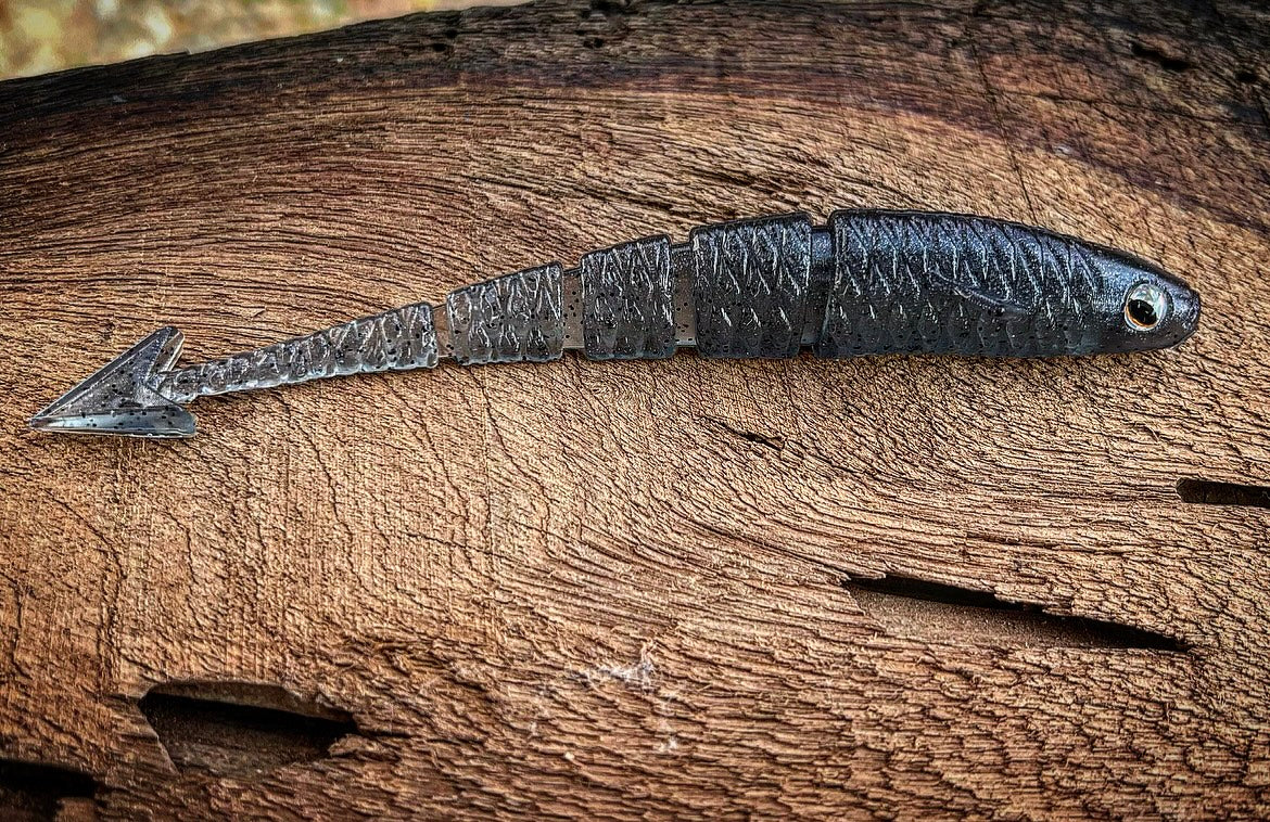 Soft Plastics Fish or Die Bait Co. Warbird Fluke-Style Soft Jerkbait 5.5” / Bayonet (Grey Shiner) Fish or Die Warbird – Fluke-Style Jerkbait – Pescador Fishing Supply