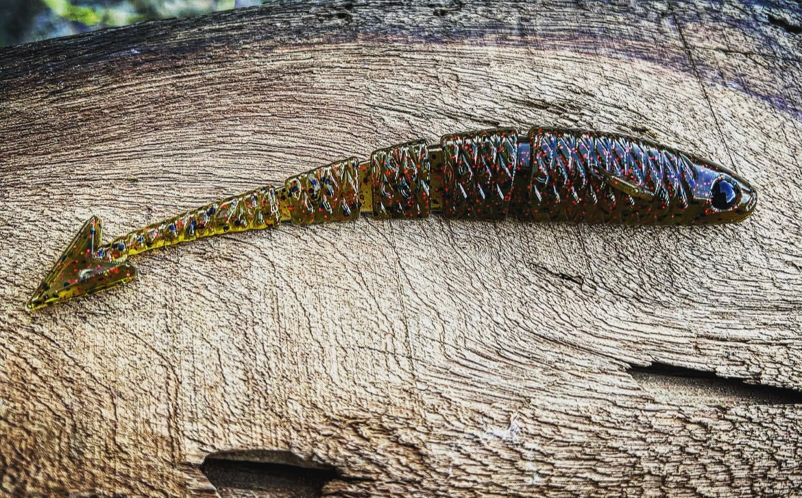 Soft Plastics Fish or Die Bait Co. Warbird Fluke-Style Soft Jerkbait 5.5” / Liberty Tree (Watermelon w/ Red Flake) Fish or Die Warbird – Fluke-Style Jerkbait – Pescador Fishing Supply