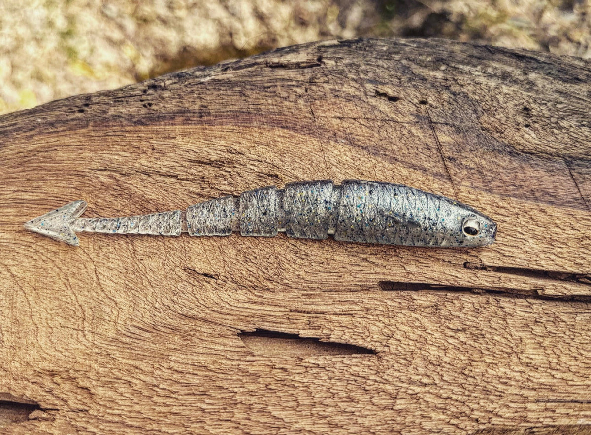 Soft Plastics Fish or Die Bait Co. Warbird Fluke-Style Soft Jerkbait 5.5” / Ol’ 6 Star (Alewife) Fish or Die Warbird – Fluke-Style Jerkbait – Pescador Fishing Supply