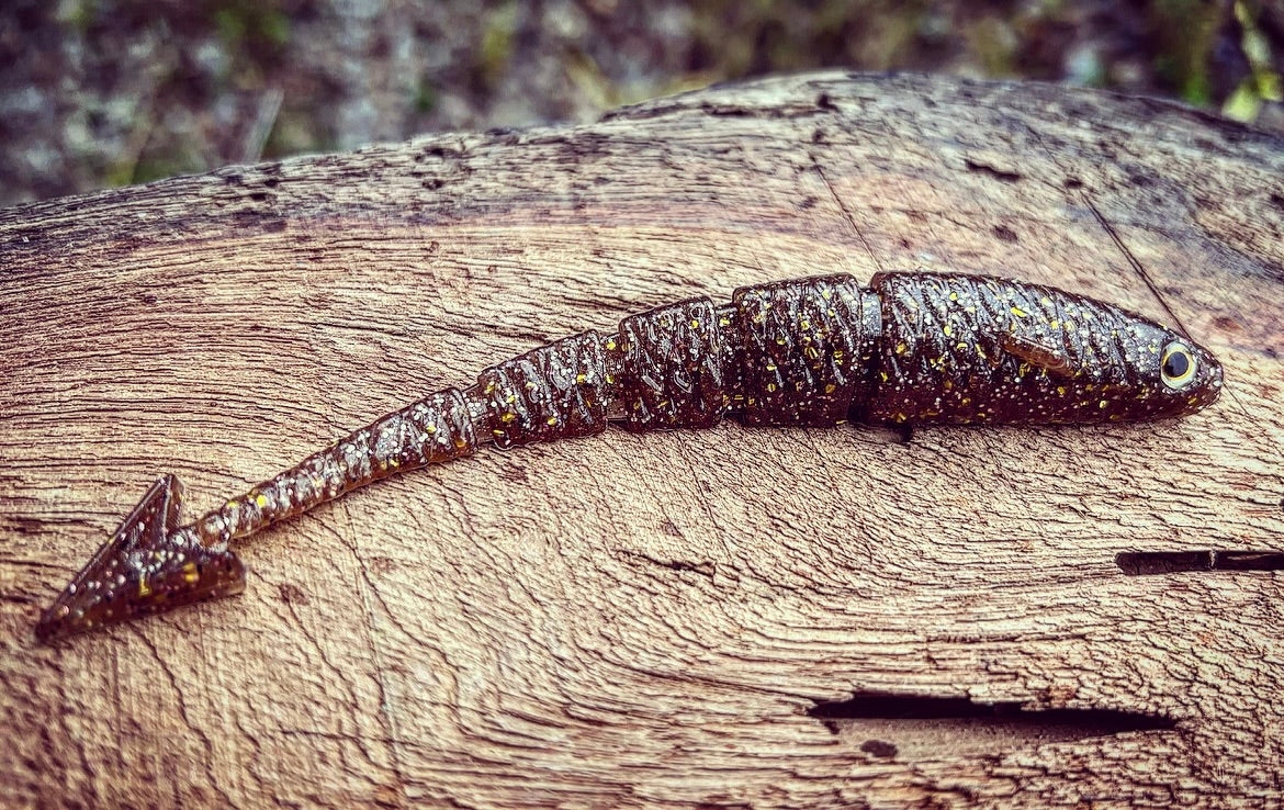 Soft Plastics Fish or Die Bait Co. Warbird Fluke-Style Soft Jerkbait 5.5” / Pine Tree Shilling (Golden Shiner) Fish or Die Warbird – Fluke-Style Jerkbait – Pescador Fishing Supply