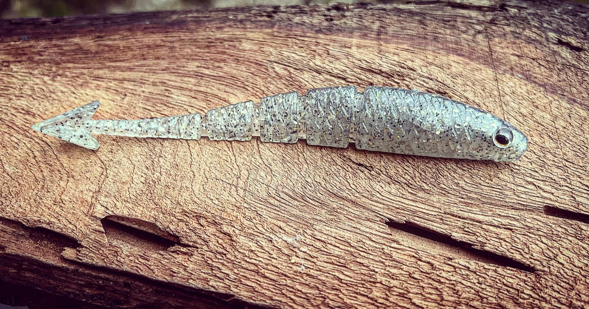 Soft Plastics Fish or Die Bait Co. Warbird Fluke-Style Soft Jerkbait 5.5” / Swampfox (Silver Shiner) Fish or Die Warbird – Fluke-Style Jerkbait – Pescador Fishing Supply