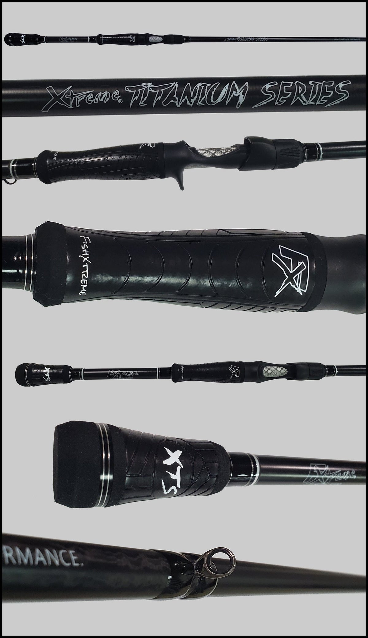 Casting Rod Fish Xtreme 7'2" Medium Extra Fast Casting Rod – Titanium Series Fish Xtreme Titanium Series Casting Rods – Pescador Fishing Supply