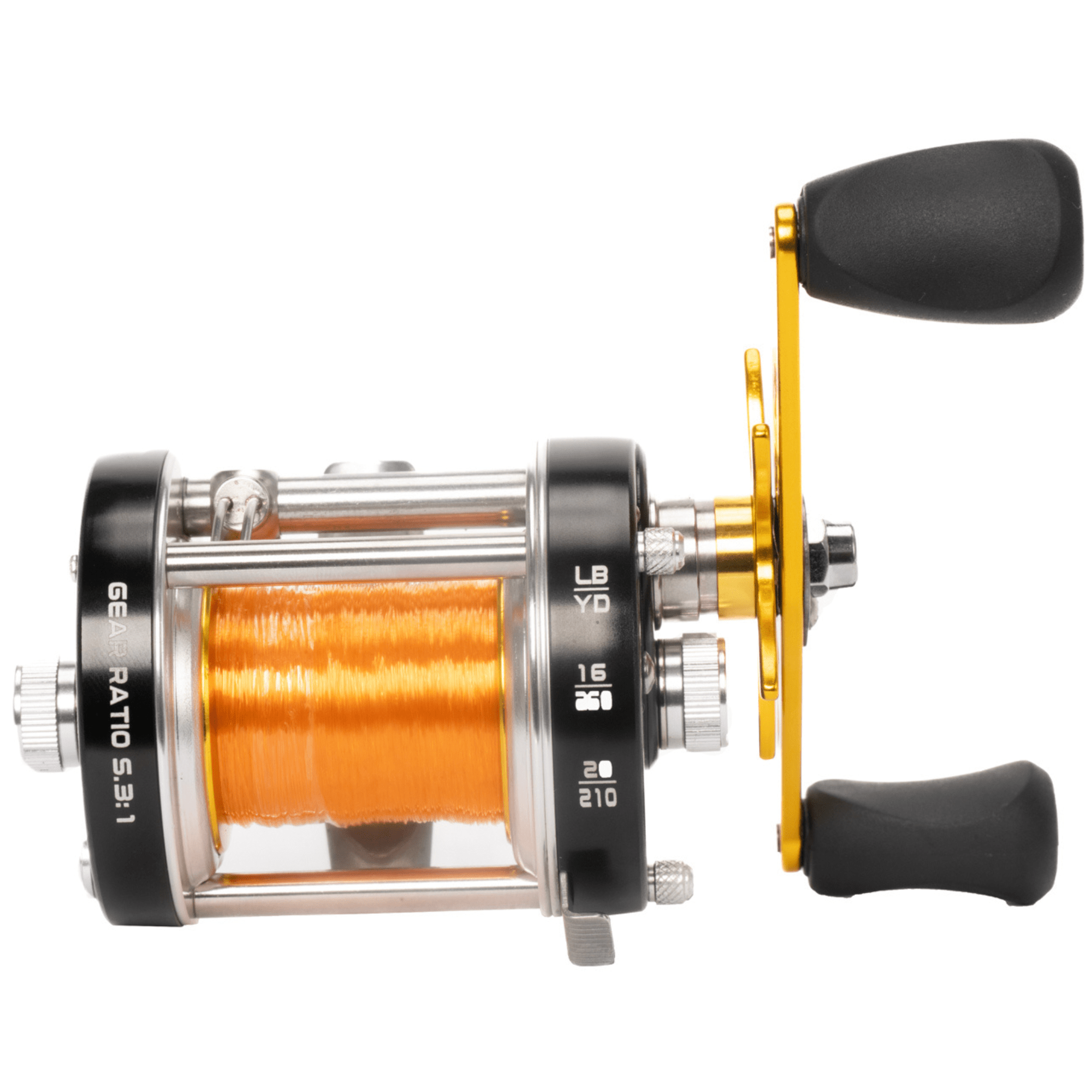 Fishing For Fun Round Baitcaster Reel – Heavy-Duty Catfish Gear
