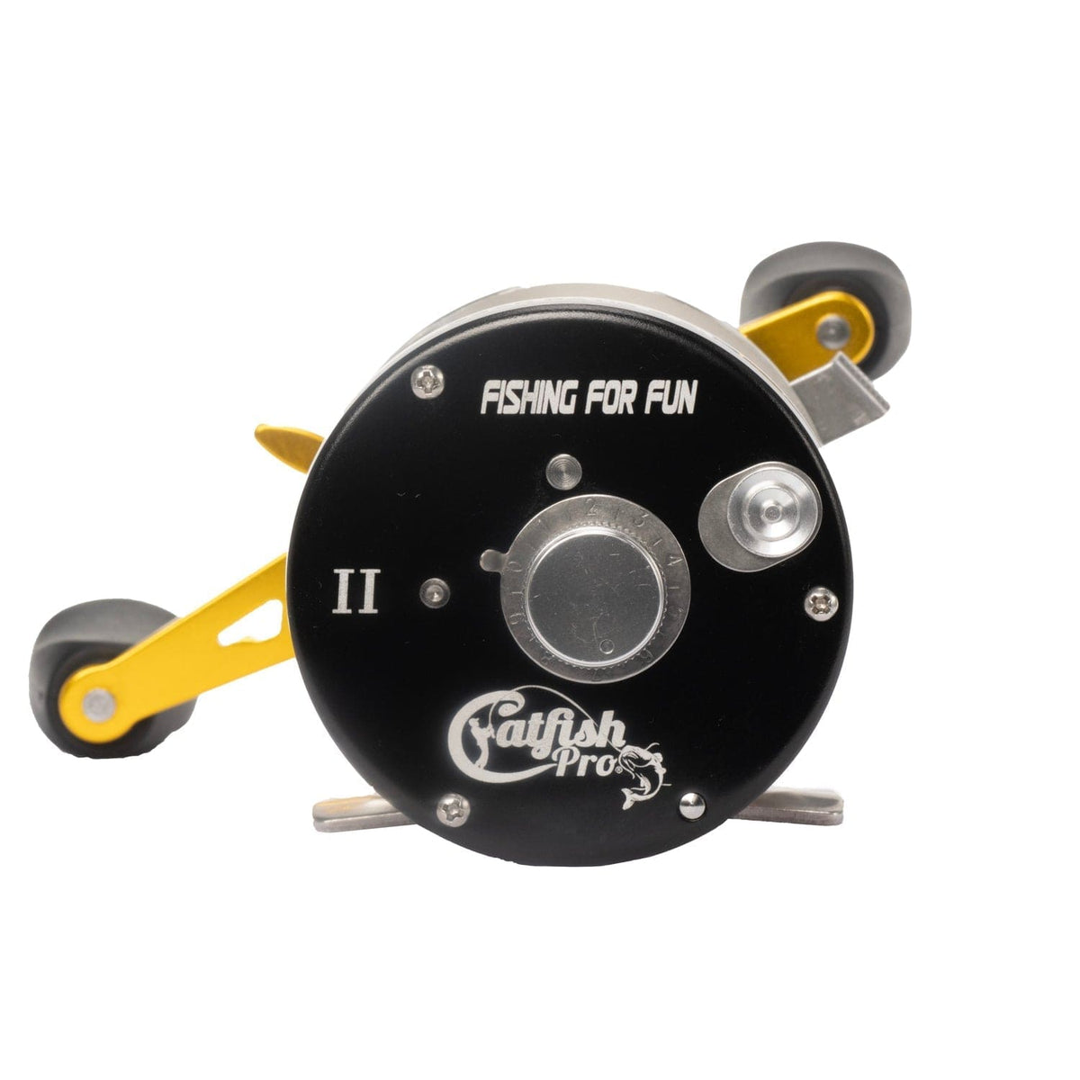 Catfish Baitcaster Reel Fishing for Fun Round Baitcaster Reel Fishing for Fun Round Baitcaster Reel