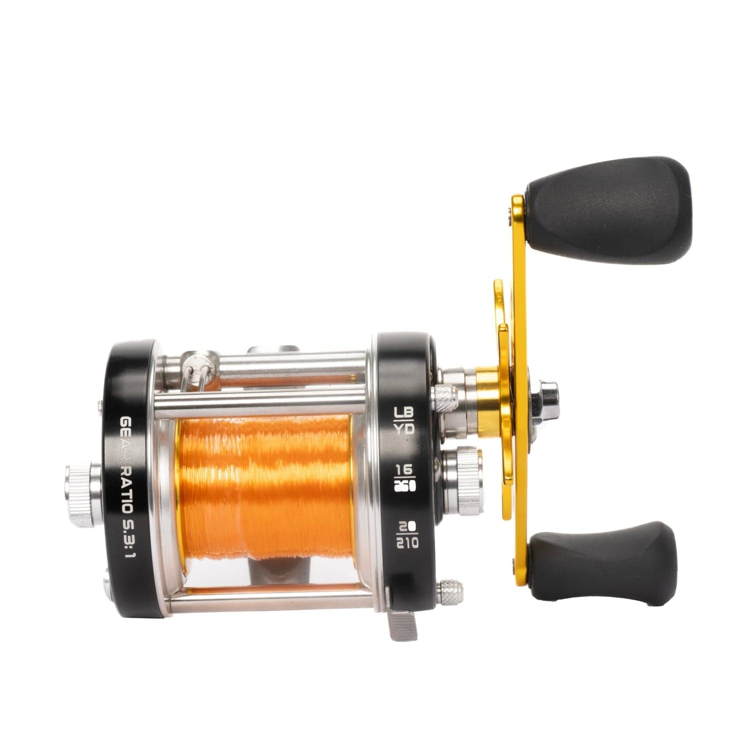 Catfish Baitcaster Reel Fishing for Fun Round Baitcaster Reel Fishing for Fun Round Baitcaster Reel