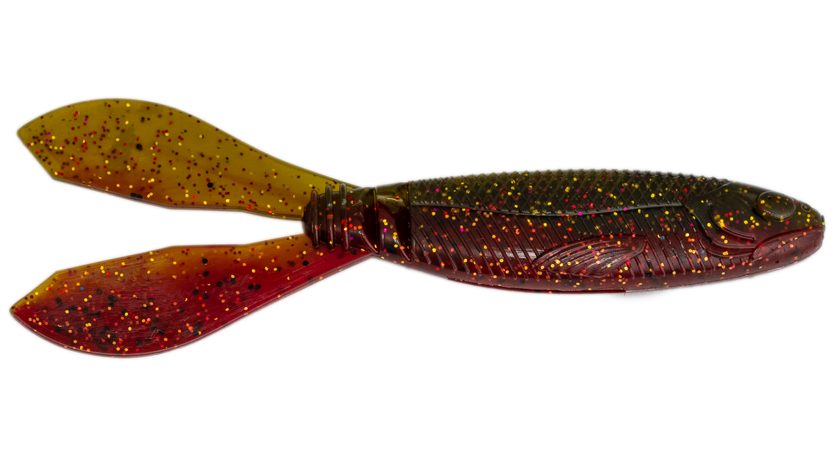 Soft Plastic G-Ratt Baits Mixer Vibrating Jig Trailer CRAW Vibrating Jig Trailer for Bass | G-Ratt Mixer