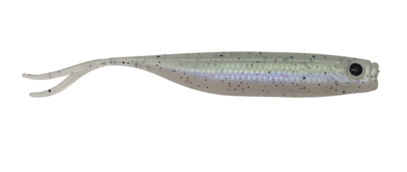 Soft Plastic G-Ratt Baits The Rocker Soft Jerkbait Green & Silver / 4" - 5pk Hover Rig Soft Jerkbait for Suspended Bass | G-Ratt Rocker