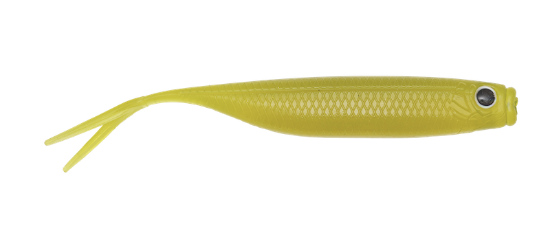Soft Plastic G-Ratt Baits The Rocker Soft Jerkbait Steve's Green Machine / 4" - 5pk Hover Rig Soft Jerkbait for Suspended Bass | G-Ratt Rocker