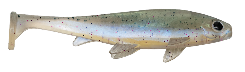 Soft Plastic G-Ratt Baits Weedless Executioner Swimbait Ghost Trout / 4" - 5pk Weedless Executioner Swimbait for Heavy Cover Bass  