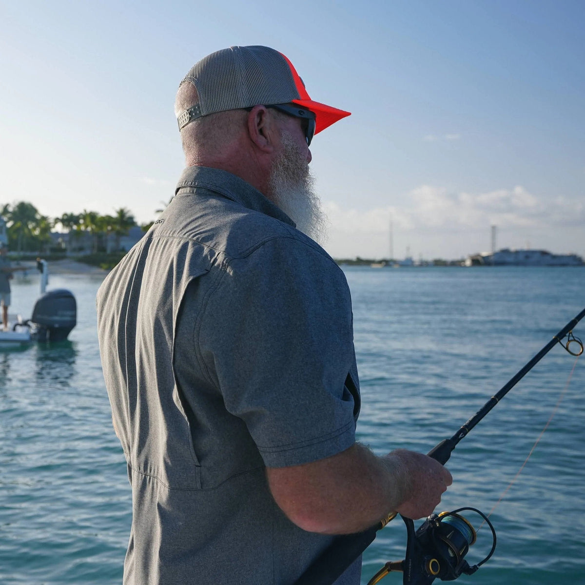 Fishing Shirt GameGuard Caviar MicroTek Shirt – UPF 50+ Stretch GameGuard Caviar MicroTek Shirt – Pescador Fishing Supply  