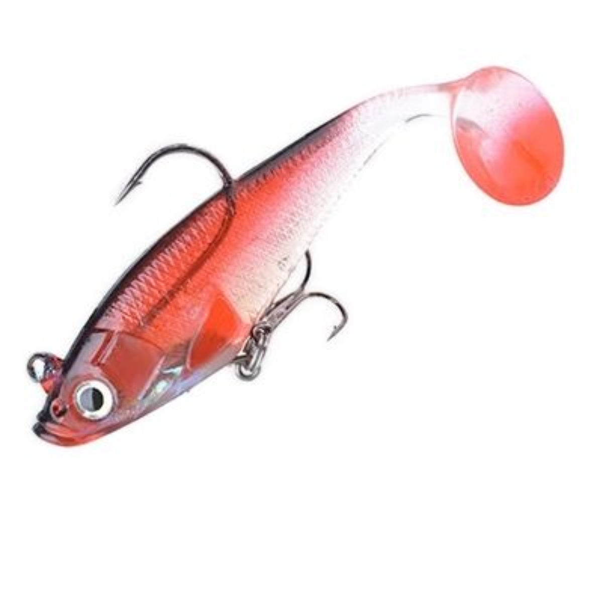Whack Em Max Shad Pre-Rigged Paddle Tail Swimbait