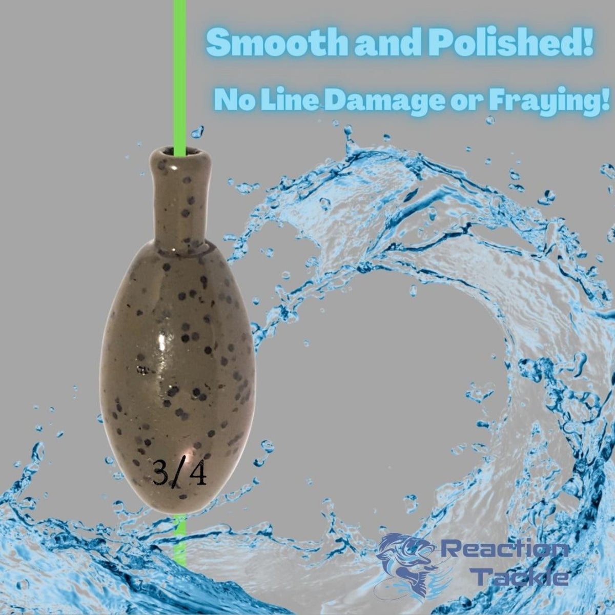 Reaction Tackle Tungsten Punch Weights – Heavy Cover Sinkers