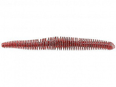 Soft Plastic GrandeBass 6.5" Mag Rattlesnake Magnum Ringed Bass Worm Magnum Ringed Worm for Trophy Bass on Deep Ledges and Structure