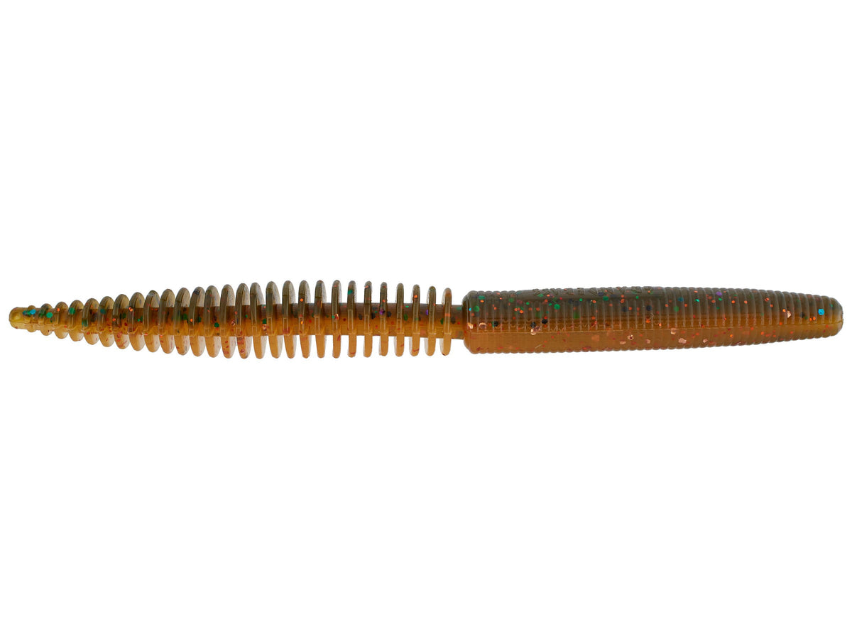 Soft Plastic GrandeBass RattleSnake'O 5" Scented Stick Bait 8pk Shaky Head Stick Bait for Bass | 5" Scented Stand-Up Worm