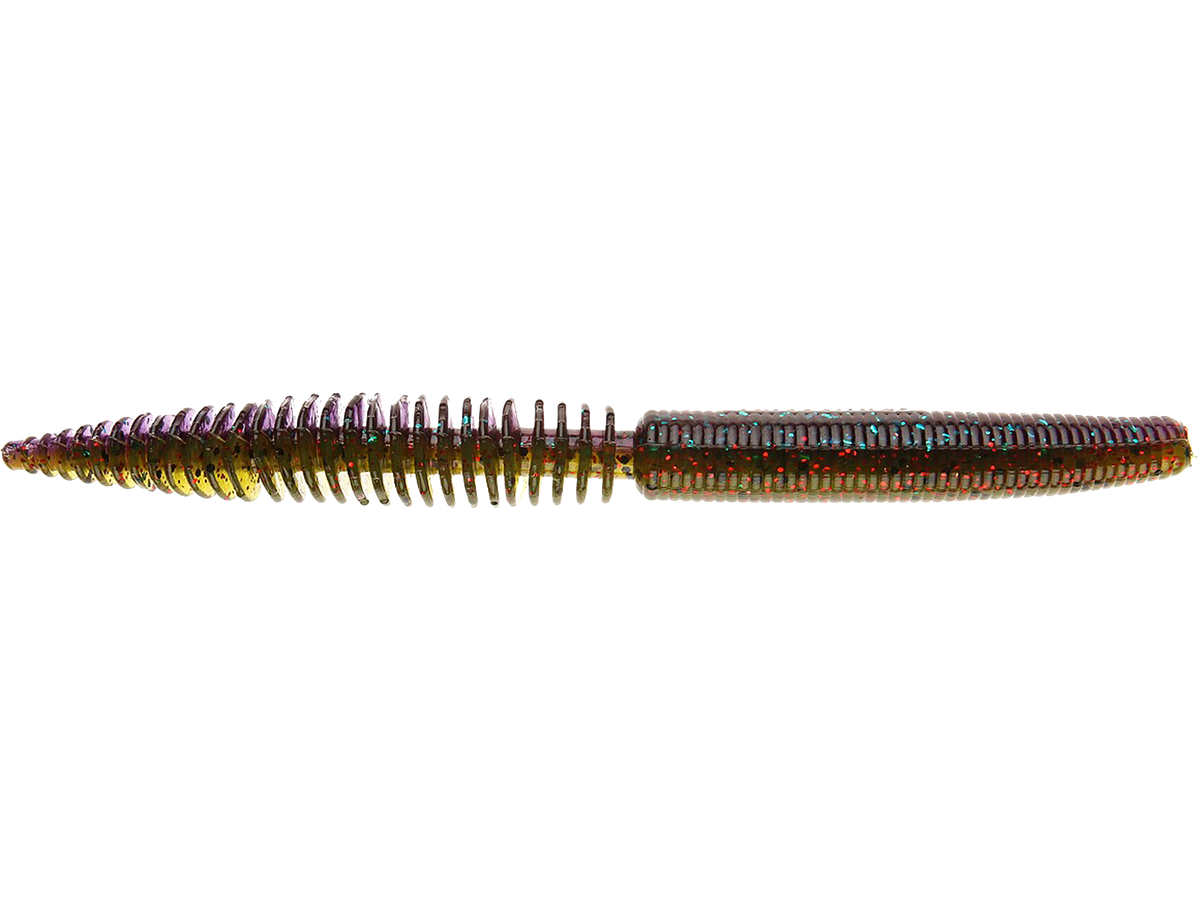Soft Plastic GrandeBass RattleSnake'O 5" Scented Stick Bait 8pk Trophy Hunter Shaky Head Stick Bait for Bass | 5" Scented Stand-Up Worm