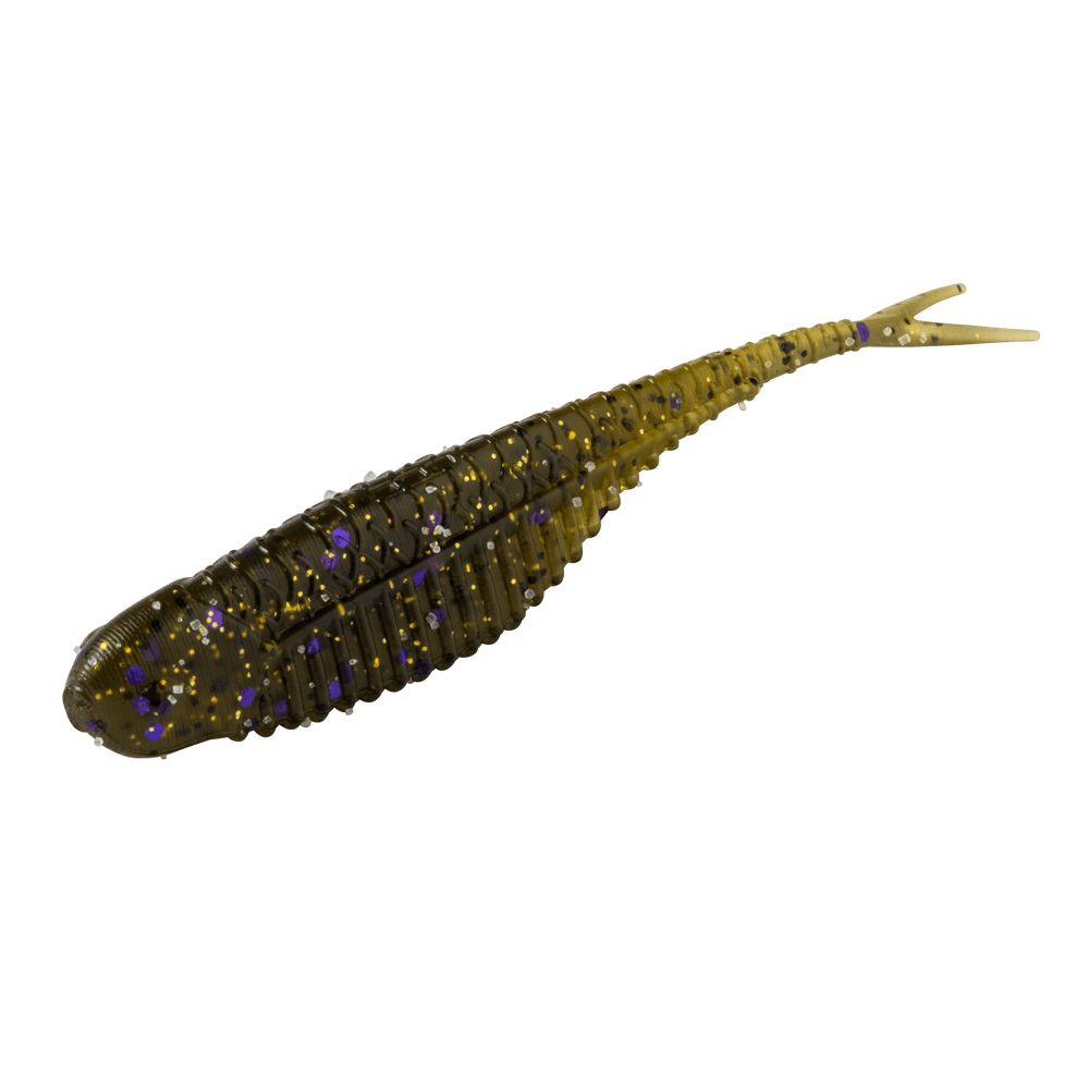 Baits Great Lakes Finesse Hover Minnow Green Pumpkin Purple Great Lakes Finesse Hover Minnow - Pescador Fishing Supply