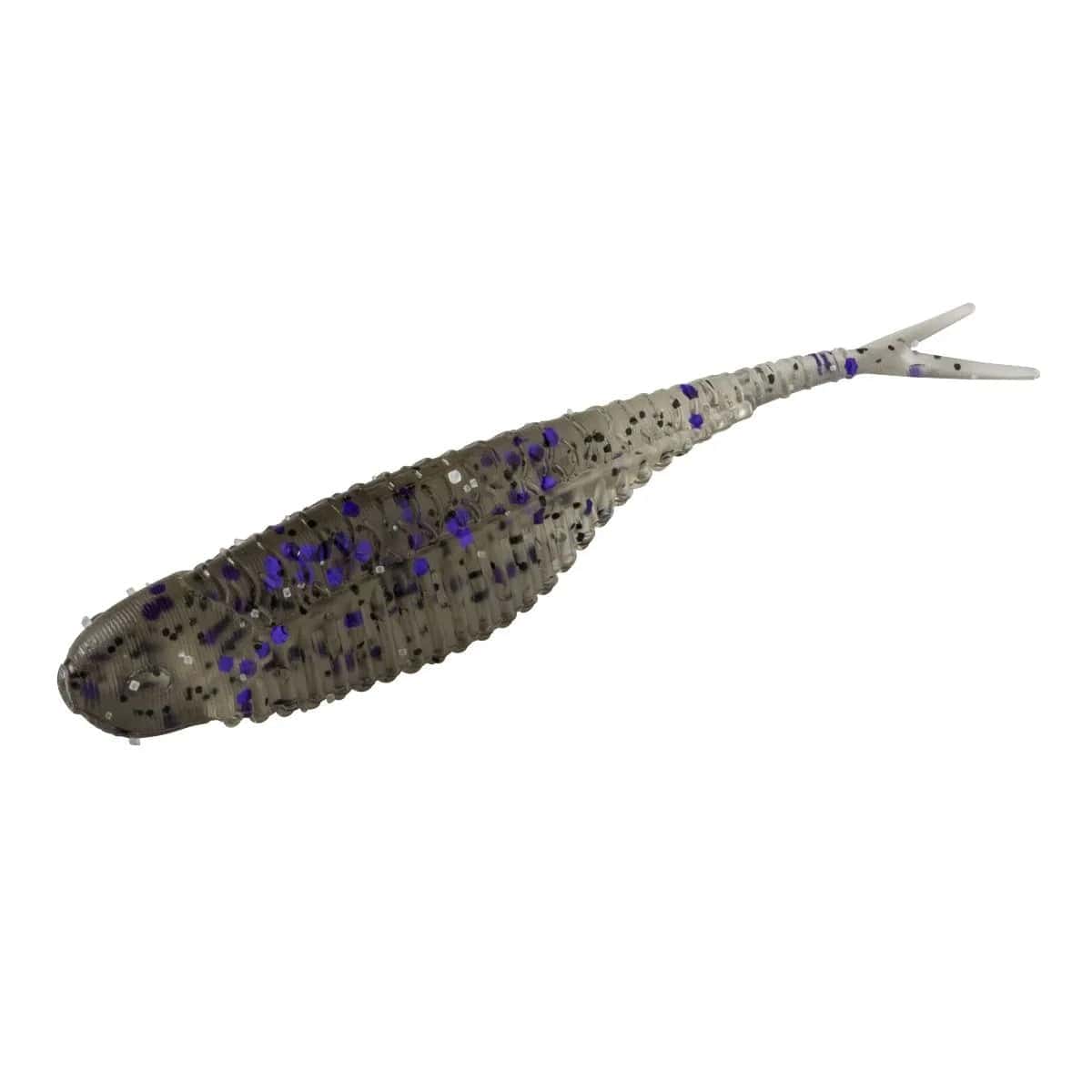 Baits Great Lakes Finesse Hover Minnow Smoke Clear Purple Great Lakes Finesse Hover Minnow - Pescador Fishing Supply