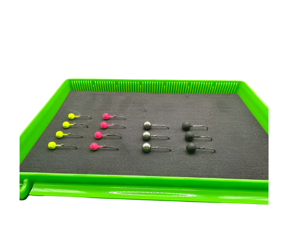 atx lures pro foam box xl slotted lure organizer