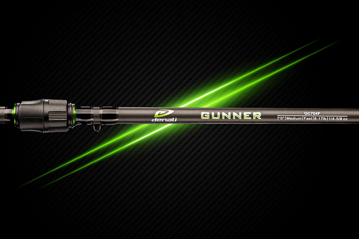 Denali Gunner Series Bass Fishing Rods