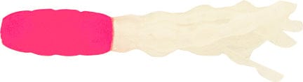 Baits H&amp;H Baits Solid Body Tubes Hot Pink / Pearl H&amp;H Baits Solid Body Tubes - Pescador Fishing Supply