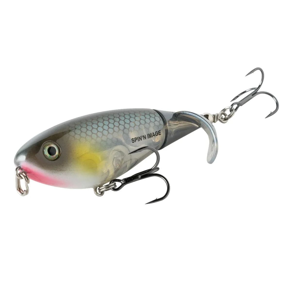 Baits Heddon Spin&#39;n Image Topwater Plopper Blue Shad Heddon Spin&#39;n Image Topwater Plopper - Pescador Fishing Supply