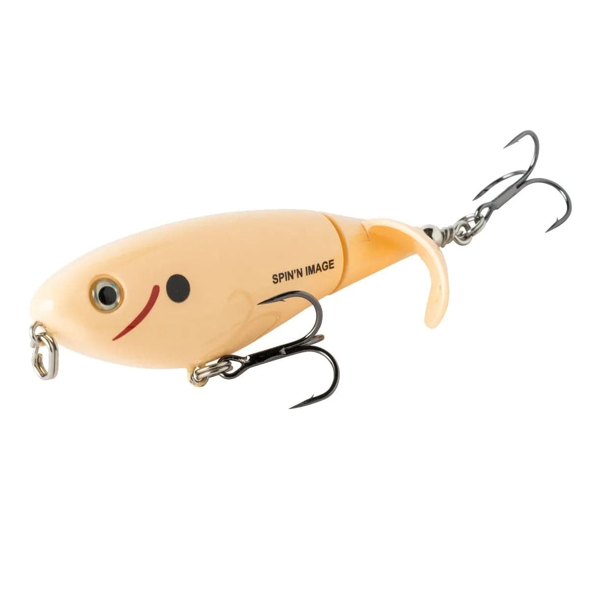 Baits Heddon Spin&#39;n Image Topwater Plopper Bone Heddon Spin&#39;n Image Topwater Plopper - Pescador Fishing Supply