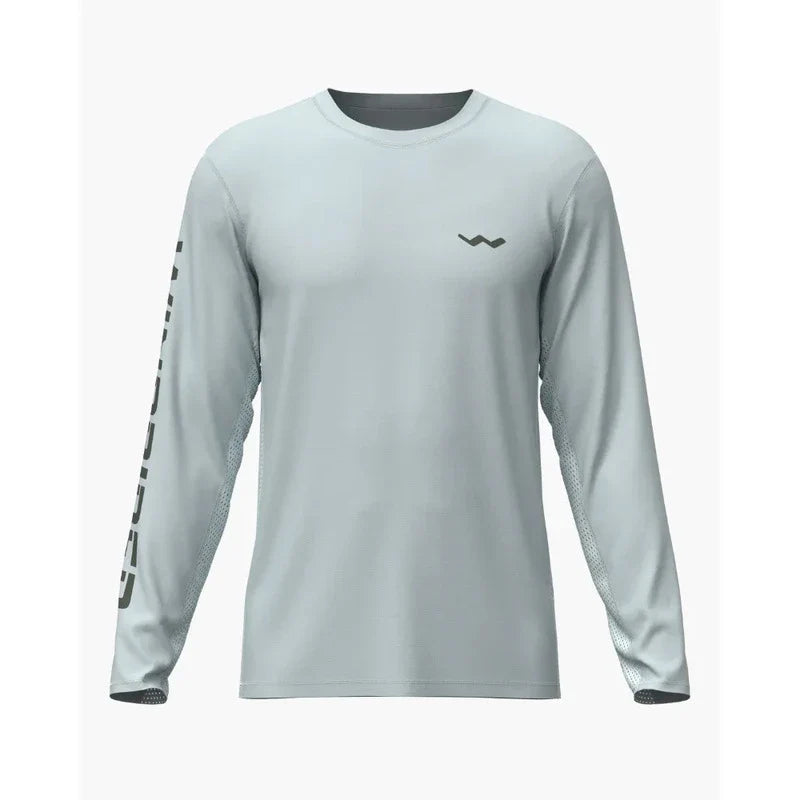 Fishing Shirt HELIOS Long Sleeve Fishing Shirt – UPF 50+ HelioTec™ Fabric Grey / S HELIOS Long Sleeve Fishing Shirt – UPF 50+ – Pescador Fishing Supply