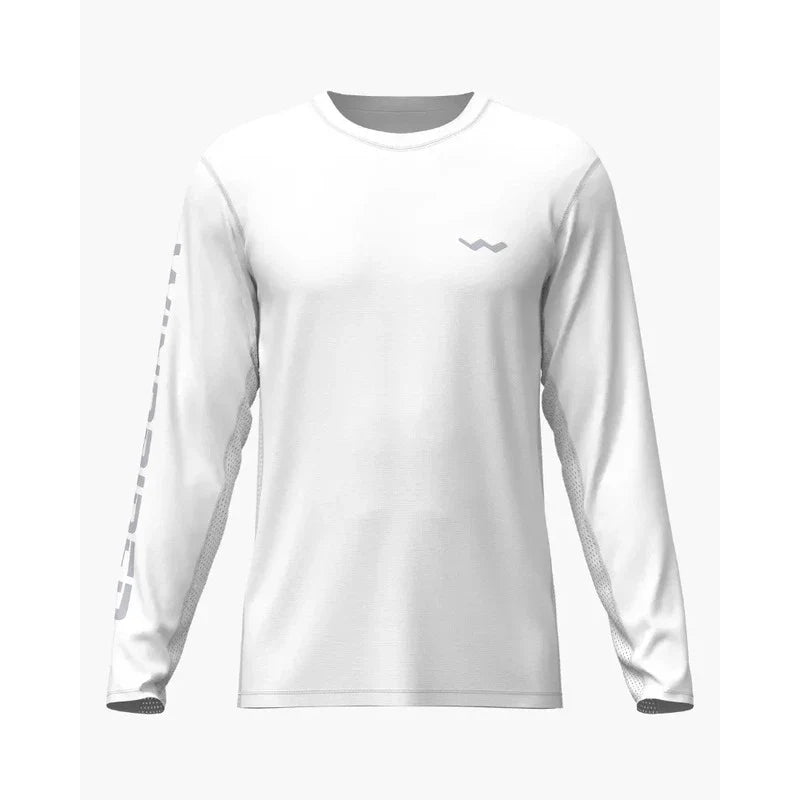 Fishing Shirt HELIOS Long Sleeve Fishing Shirt – UPF 50+ HelioTec™ Fabric White / S HELIOS Long Sleeve Fishing Shirt – UPF 50+ – Pescador Fishing Supply