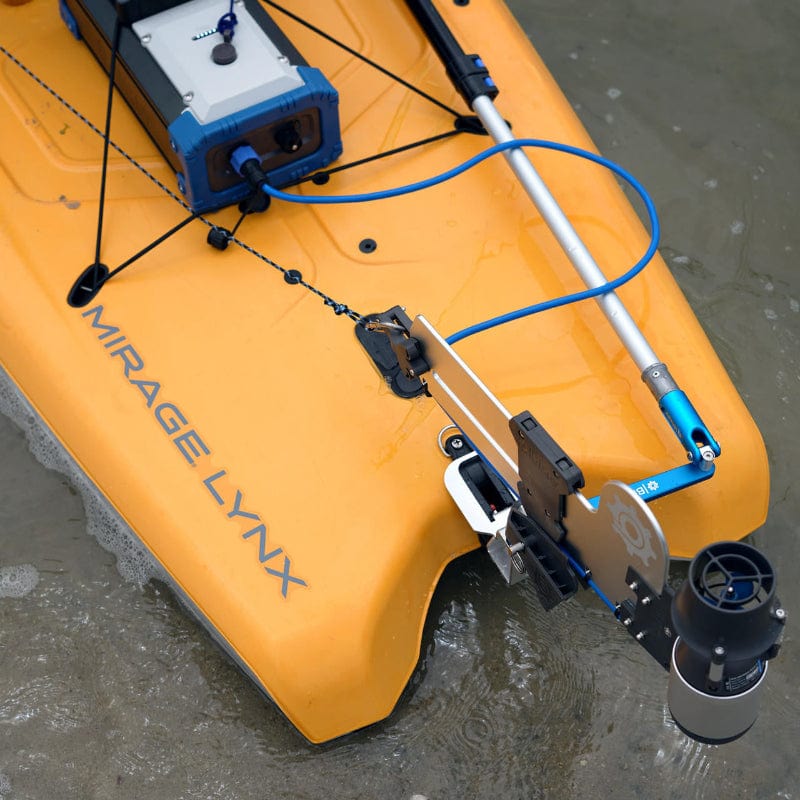 Hobie Lynx Gudgeon with Universal Versa Rudder™ Adapter and Pole Steering Hobie Lynx Gudgeon with Universal Versa Rudder™ Adapter and Pole Steering