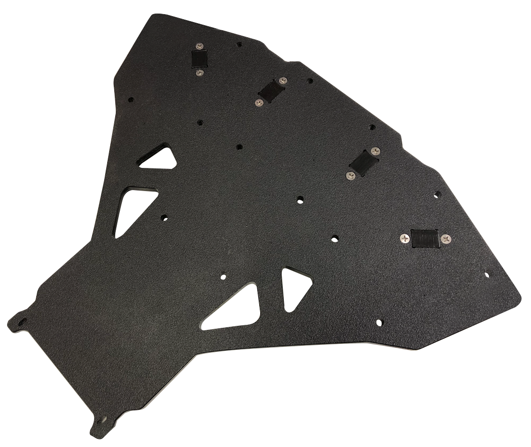 YakGadget triple mounting plate for Hobie Pro Angler 12 or 14